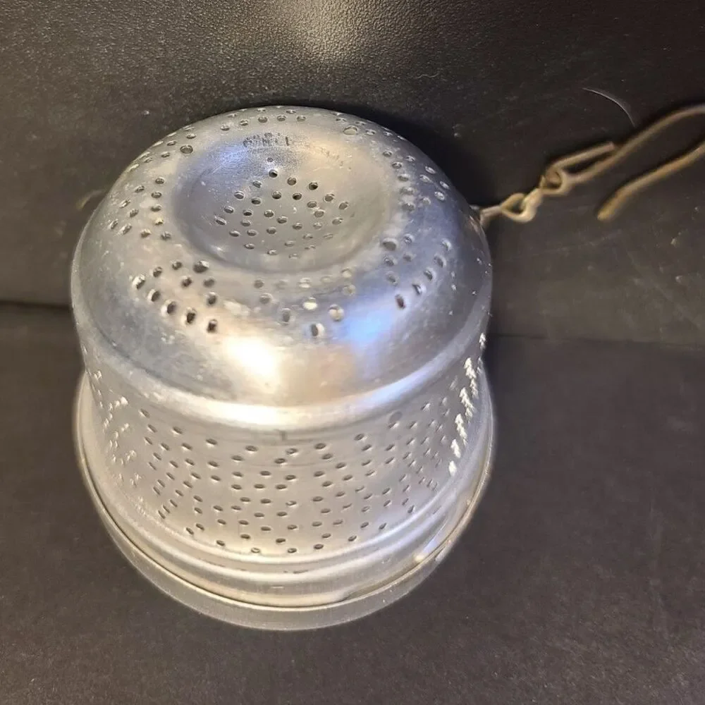 Tea Ball Loose Tea Infuser‎ Anitque Alluminum 2